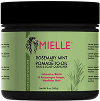 MIELLE Organics Rosemary Mint Pomade-to-Oil Scalp & Hair Quencher (5oz), Sareya Beauty Supply, Beauty Supply Store near Me, Beauty Supply Store in Calgary, Beauty Supply, Mielle